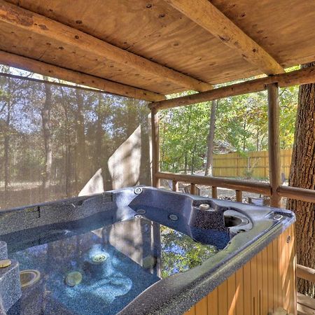 Broken Bow Cabin With Hot Tub And Bbq - 4 Mi To Lake! Stephens Gap Eksteriør bilde
