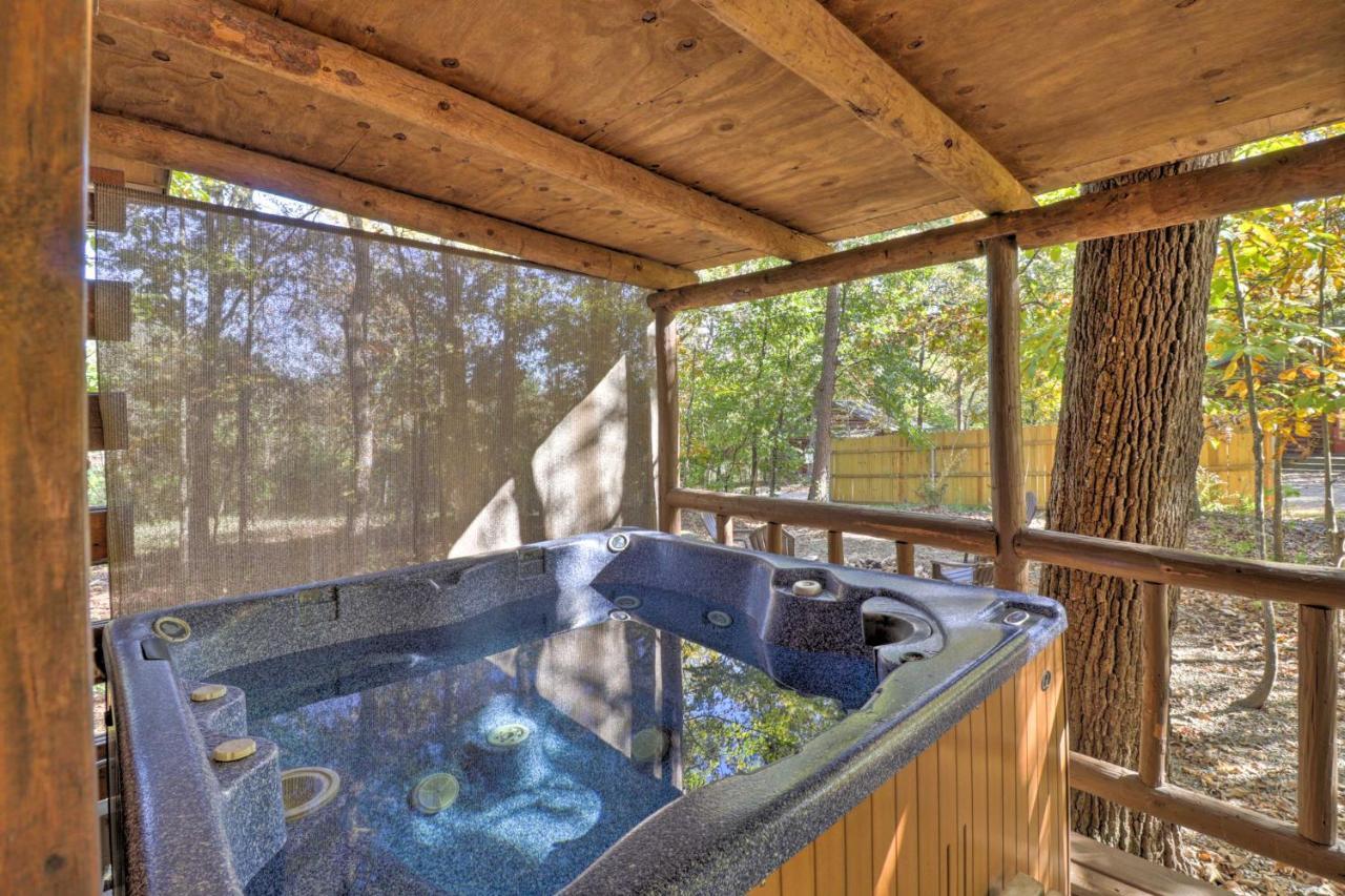 Broken Bow Cabin With Hot Tub And Bbq - 4 Mi To Lake! Stephens Gap Eksteriør bilde
